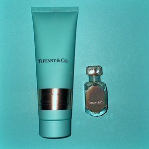 Rose Gold Tiffany & co perfume & lotion bundle
